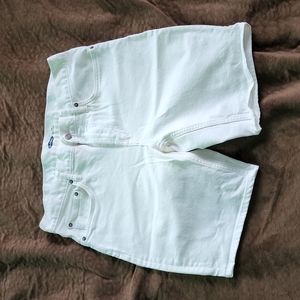 White Jeans Shorts